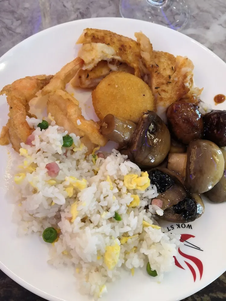 Riz Cantonais Et Champignons